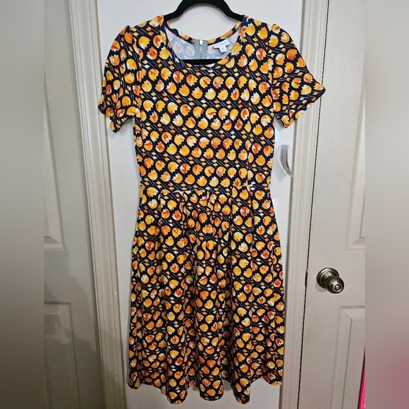 #338 Lularoe Ameila Dresses Size: Medium Various Colors - Picture 2 of 11